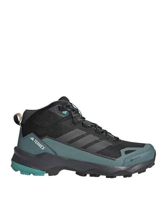 adidas Terrex Skychaser Ax5 Ανδρικά Ορειβατικά Μποτάκια Αδιάβροχα με Μεμβράνη Gore-Tex Core Black / Carbon / Pure Teal