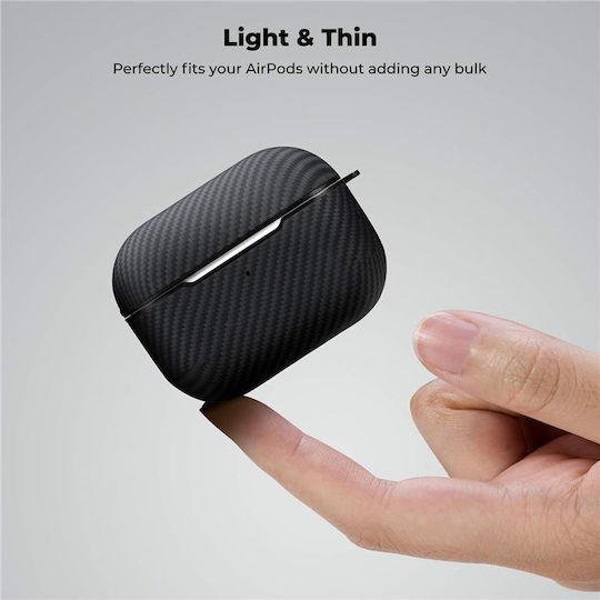 Θήκη Pitaka Aramid Fiber Magnetic 1500d Plain Apple Airpods Pro 2 Sunset Grained Apm2402