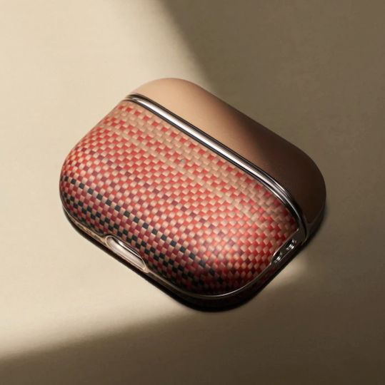 Θήκη Pitaka Aramid Fiber Magnetic 1500d Plain Apple Airpods Pro 2 Sunset Grained Apm2402