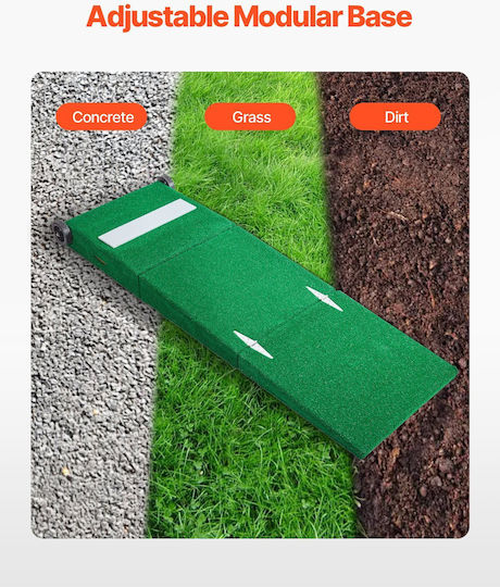 Vevor 90 In Pitching Mound Portable Pitcher Mound Baseball Training Softball