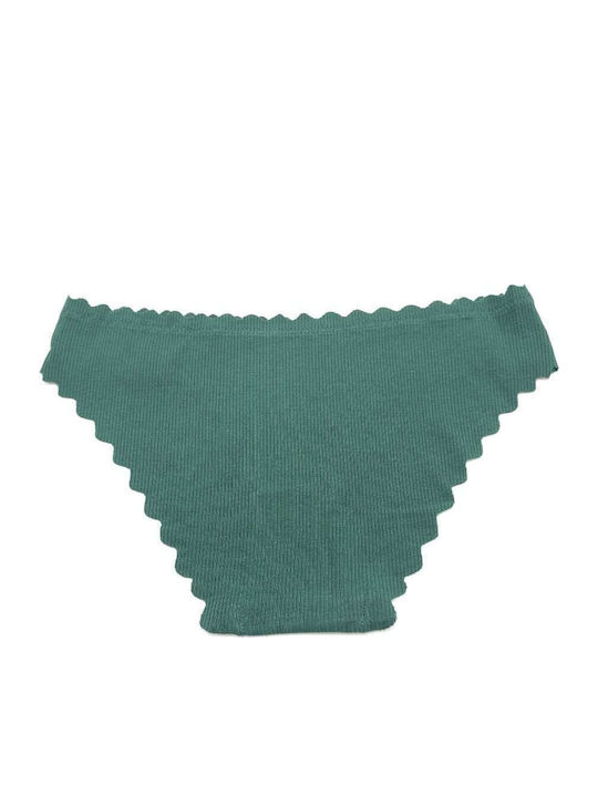 Women's Seamless Slip Green