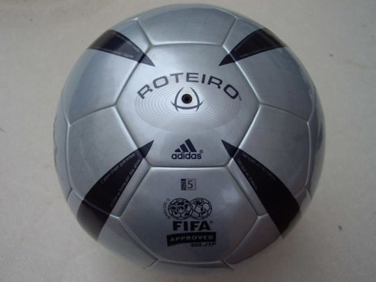 adidas Roteiro Euro 2004 Official Match Silver Soccer Ball