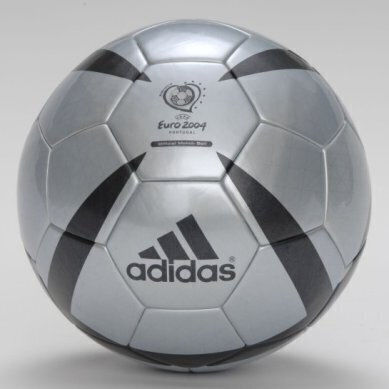adidas Roteiro Euro 2004 Official Match Silver Soccer Ball