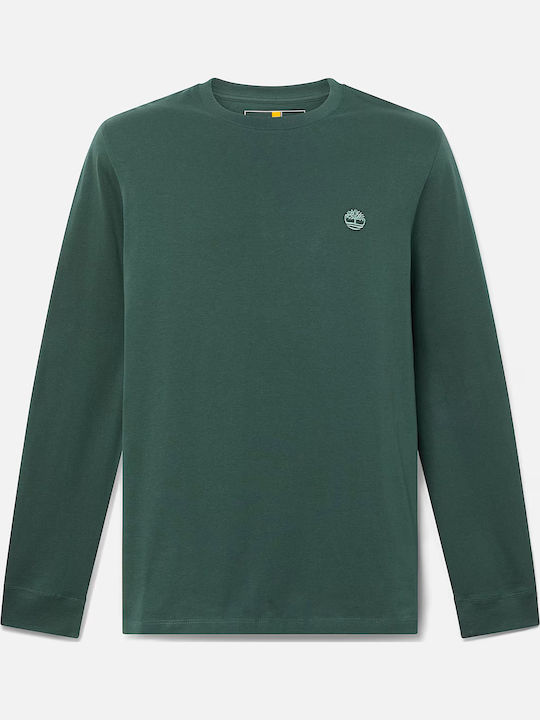 Dunstan River Long Sleeve Green Shirt