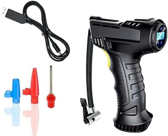 Autoreifenpumpe Wiederaufladbar mit Batterie 12V