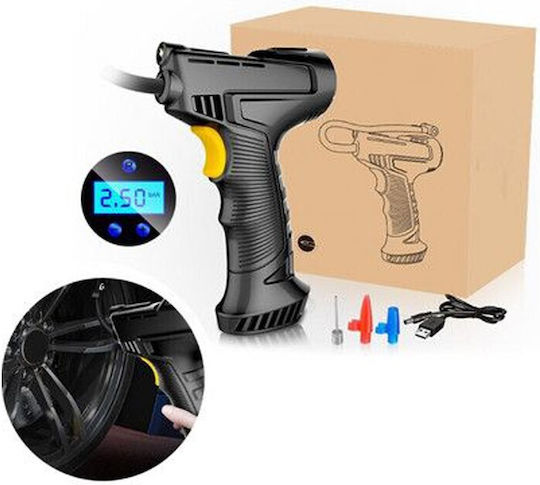Autoreifenpumpe Wiederaufladbar mit Batterie 12V