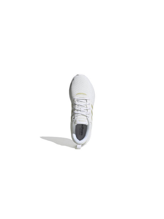 QT Racer 2.0 Damen Sportschuhe Laufen Cloud White / Sandy Beige Met / Sandy Beige