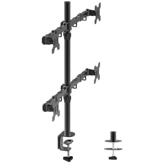 Blackmount MENG04 Βάση Γραφείου για 4 Οθόνες έως 27" με Βραχίονα