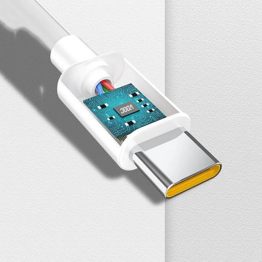 Oppo Dl136 USB 2.0 Cable USB-C male - USB-A 65W White 1m Bulk