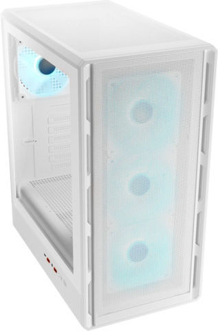 Cougar Airface Pure Pro Gaming Midi Tower Κουτί Υπολογιστή με RGB Φωτισμό Λευκό