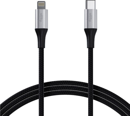 Allity USB-C zu Lightning Kabel 27W Schwarz 2m