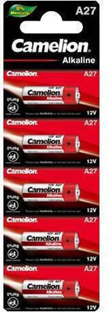 Camelion Αλκαλικές Μπαταρίες A27 12V 5τμχ
