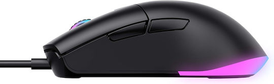 Havit SK487L RGB Gaming Ποντίκι 8000 DPI Μαύρο