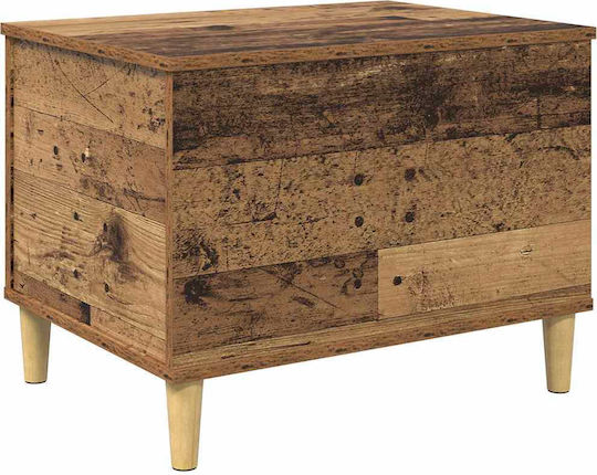 Square Central Wooden Coffee Table Brown M60xW44.5xH45cm