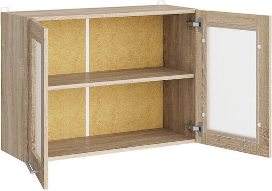 Ντουλάπι Κρεμαστό Sonoma Oak 80x30x58εκ. Ντουλάπι Κρεμαστό Sonoma Oak 80x30x58εκ.