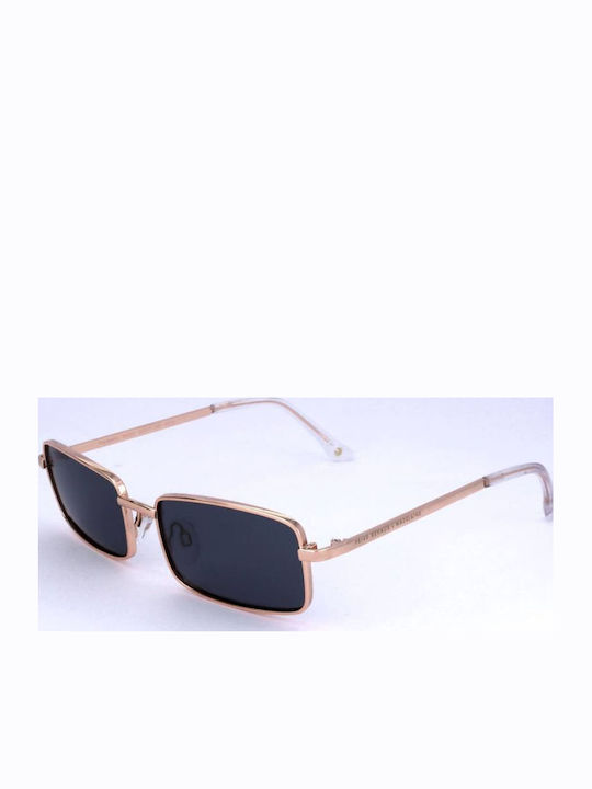 Prive Revaux Women's Sunglasses with Rose Gold Frame and Black Lenses THEMATRIX/S-000