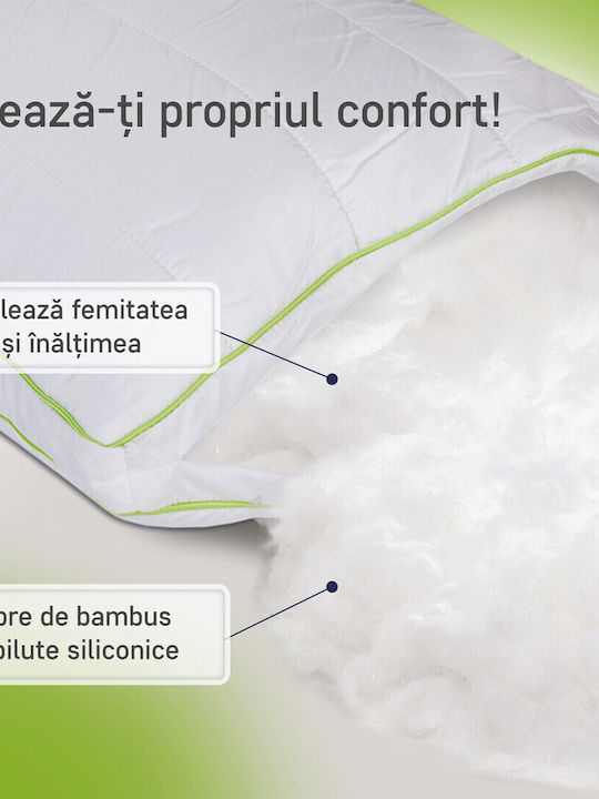 Green Future Bamboo Μαξιλάρι Ύπνου Βαμβάκι 45x65cm