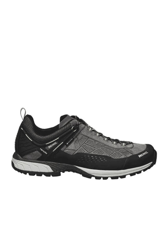 Meindl Men's Hiking Shoes Waterproof with Gore-Tex Membrane Gray