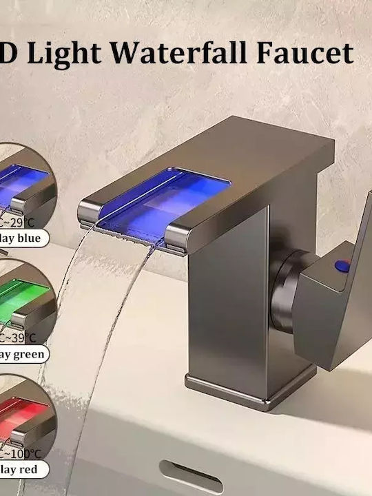 Poly Mischung Waschtischarmatur Wasserfall