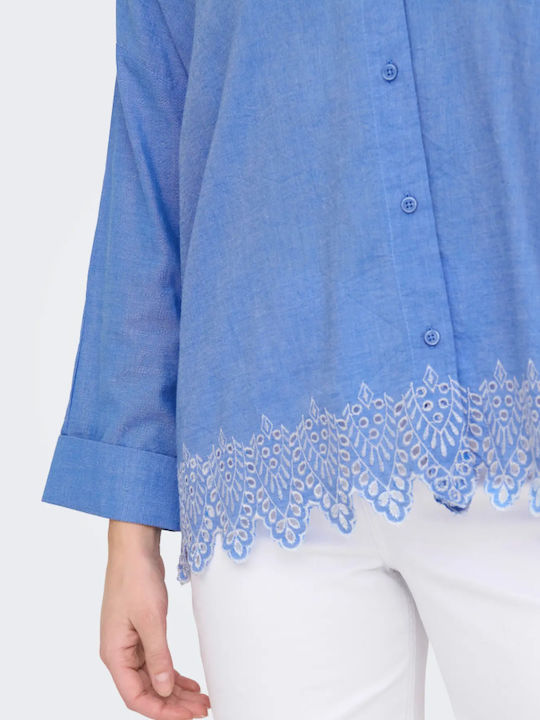 Long Sleeve Women's Shirt Blue