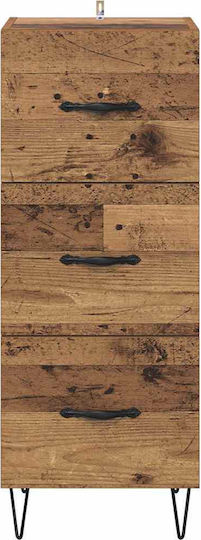 Sertar de depozitare cu 3 sertare L34xW34.5xH90buc