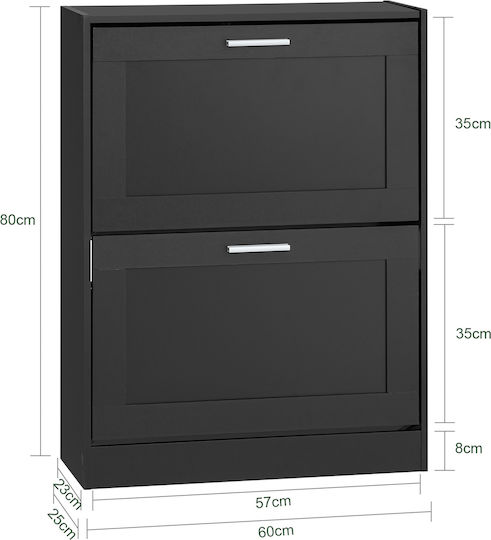 Suport pentru pantofi L60xW25xH80cm
