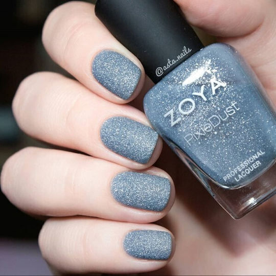 Zoya Pixiedust Gloss Long Lasting Quick Dry Blue Nail Polish 15ml