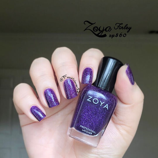 Zoya Holographic Βερνίκι Νυχιών Μακράς Διαρκείας Quick Dry Finley 15ml