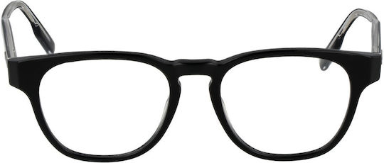 Zegna Мъжки Ацетатен Черен Рамки за Очилата EZ5261 001