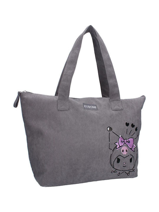 Kuromi Obsessed Ii Corturoy Shopper Bag