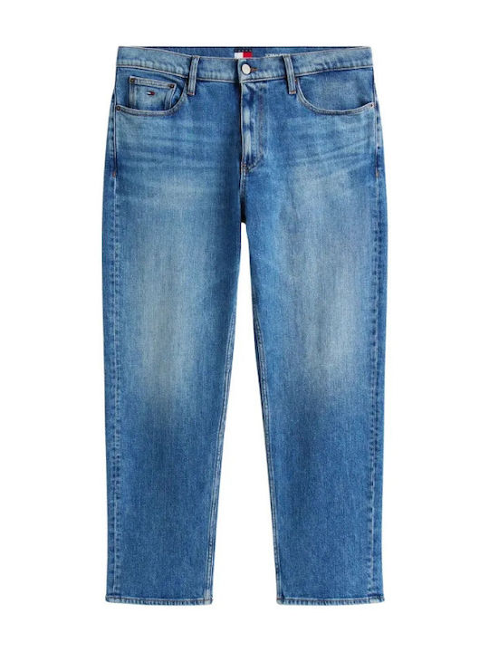 Ryan Men's Jeans Pants with Regular Tapered Fit Blue
