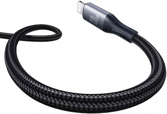 Joyroom Series USB-C to Lightning Cable 30W Μαύρο 1m