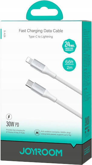 Joyroom Series USB-C zu Lightning Kabel 30W Weiß 2m