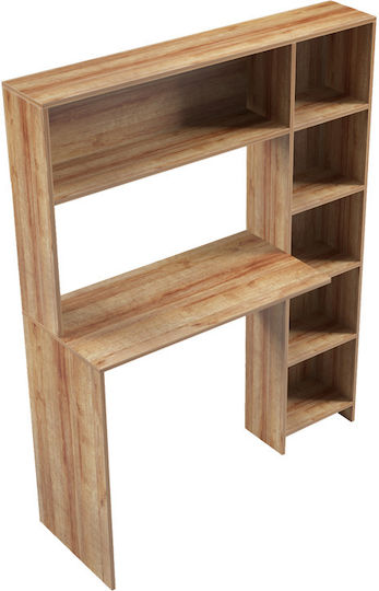 Τραπέζι Συνεδριάσεων Janson Ξύλινο Oak 113.2x40x141.8εκ.