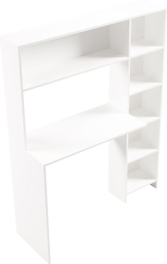 Meeting Table Janson Wooden White 113.2x40x141.8cm