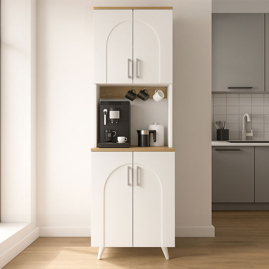 Kalira 2 Λευκό, Rota Oak 60x40x196buc