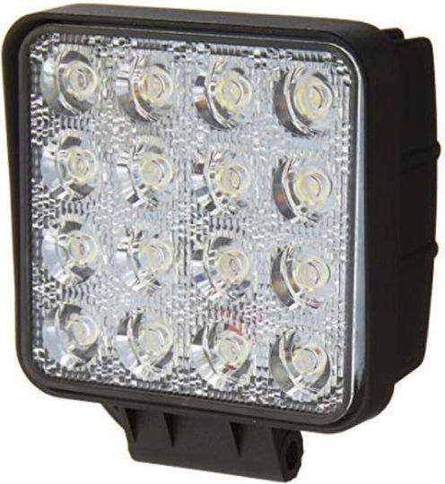 Platz Wasserdicht Scheinwerfer Auto LED 12 / 24V 48W 13.5cm 6Stück