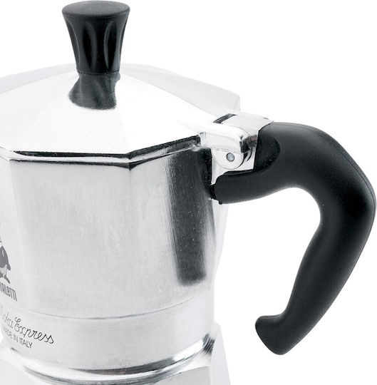 Bialetti Moka Express Moka Stovetop Espresso Pot Black