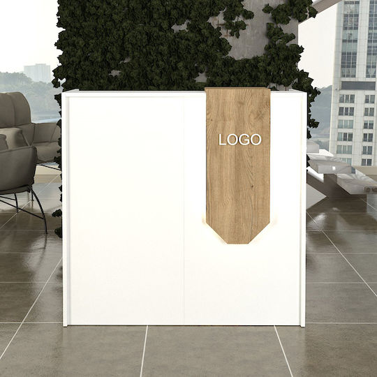 Megapap Office Reception L113.6xW42xH111.8cm