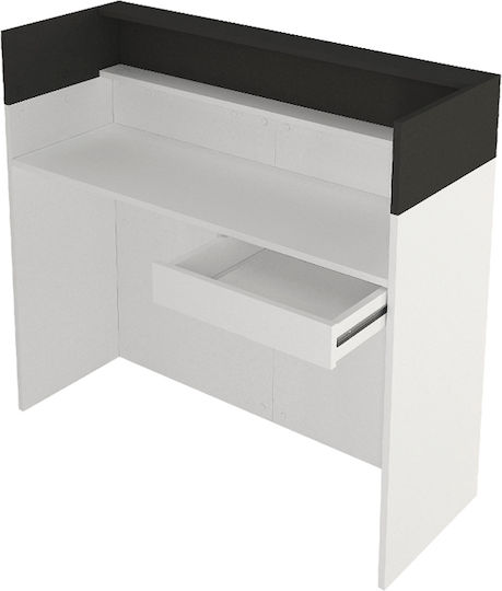 Megapap Wilko Professional Office Reception Desk L113.6xW42xH110cm
