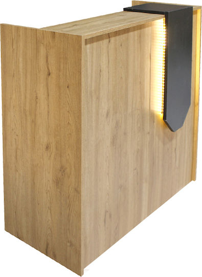 Megapap Navita Professional Reception Desk L113.6xW42xH111.8cm
