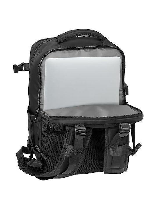 Safta Backpack Μαύρο