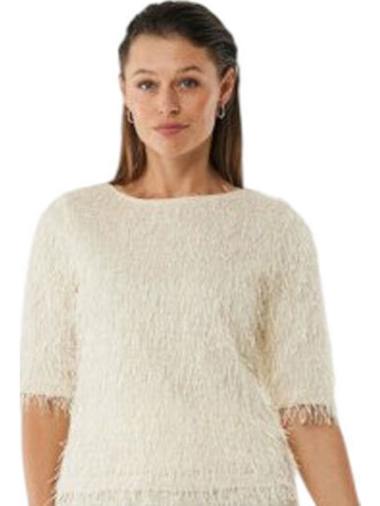 Mexx Bluze Damă Crem