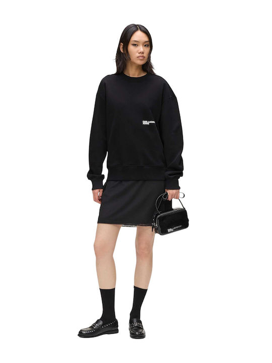 Γυναικεία Ζακέτα Φούτερ Black