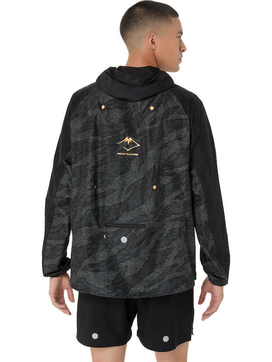Ärmellos Jacke Wasserdicht und Winddicht Black
