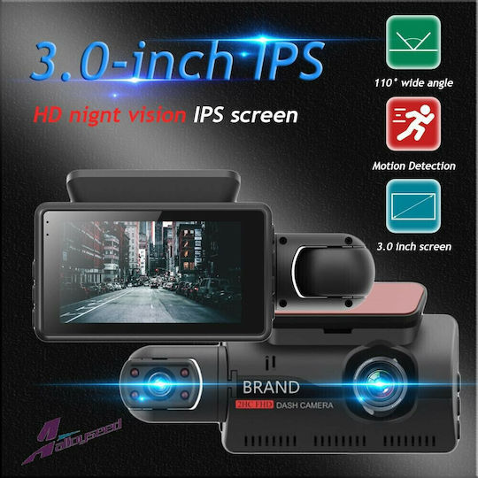 Camera DVR Auto 1080P cu Ecran 3" pentru Parbriz