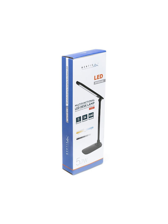 Montis LED Lumină de Birou în Culoarea Negru