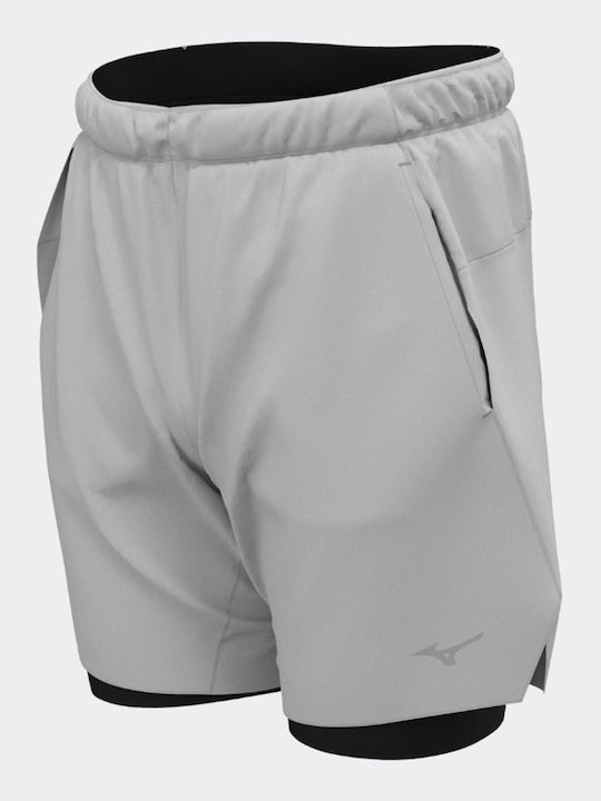 Core 7.5 2 in 1 Sports Men's Gray Shorts
