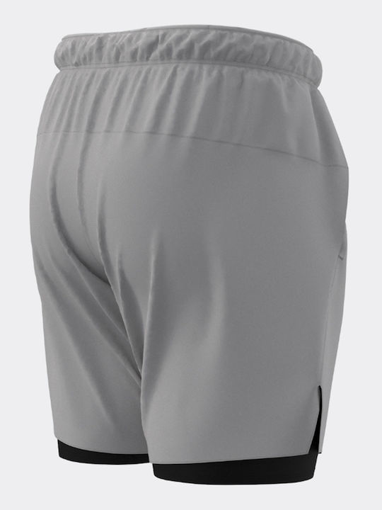 Core 7.5 2 in 1 Sports Men's Gray Shorts