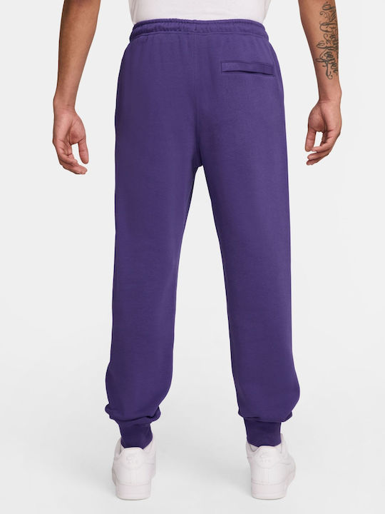 Sweatpants with Elastic Purple